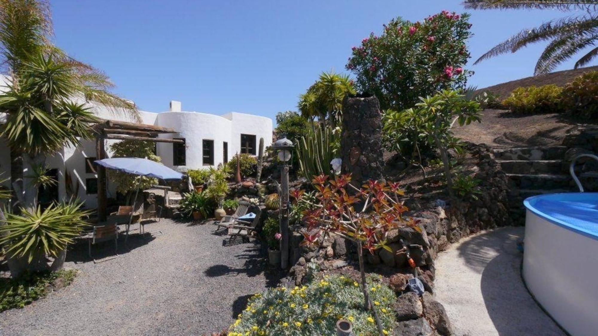 Ferienhaus In Guatiza Mit Gemeinsamem Pool Extérieur photo